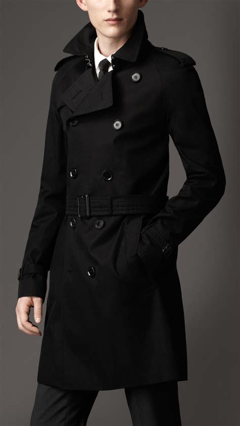 burberry mosaic coat|burberry black coats men.